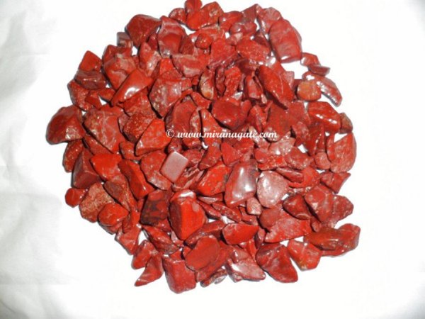 Manufacturers Exporters and Wholesale Suppliers of Red Jasper Stone Chips Khambhat Gujarat